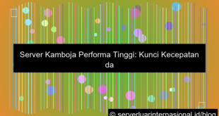 desain server kamboja performa tinggi
