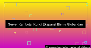ilustrasi server kamboja untuk ekspansi internasional