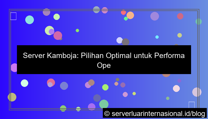 gambar server kamboja untuk openlitespeed