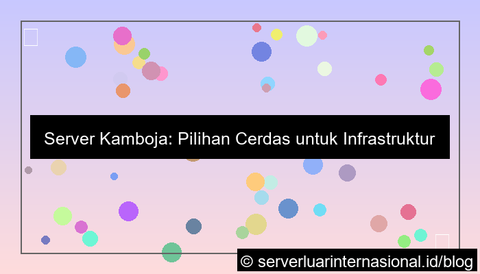 desain server kamboja untuk pasar global