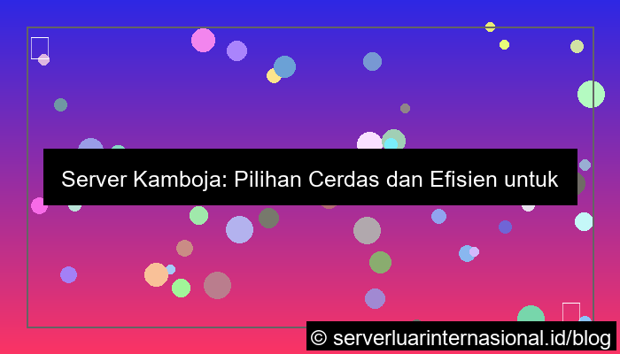 ilustrasi server kamboja untuk stress testing