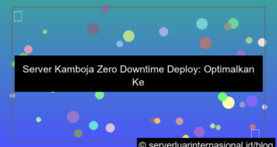 ilustrasi server kamboja zero downtime deploy