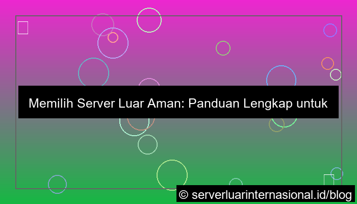 desain server luar aman