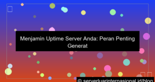 server luar backup power generator