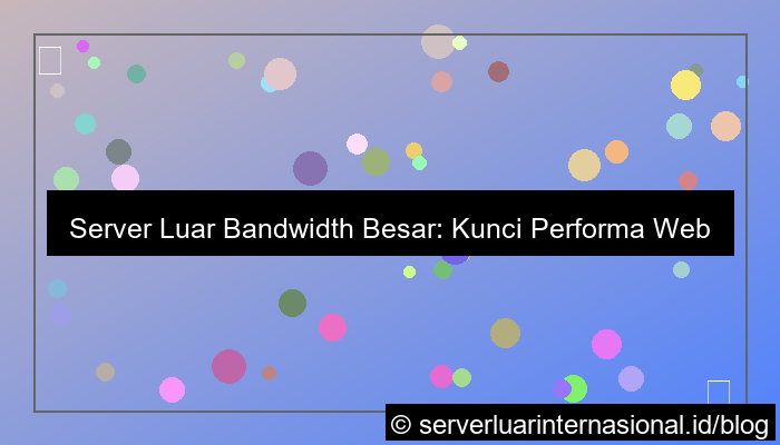 gambar server luar bandwidth besar