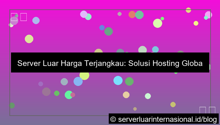 server luar harga terjangkau