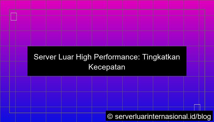 server luar high performance