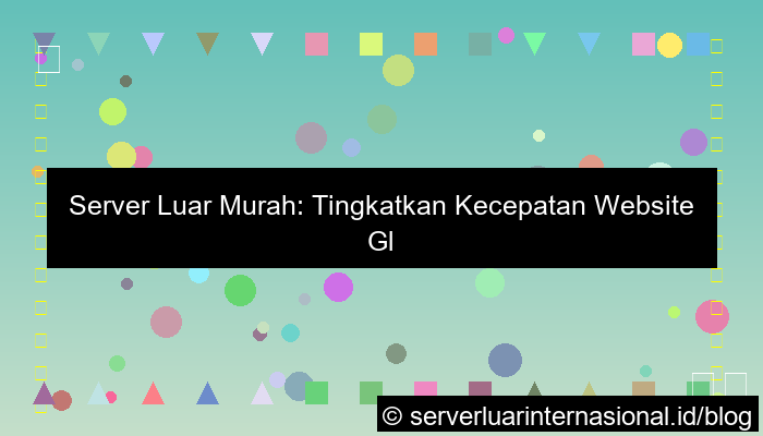 server luar murah