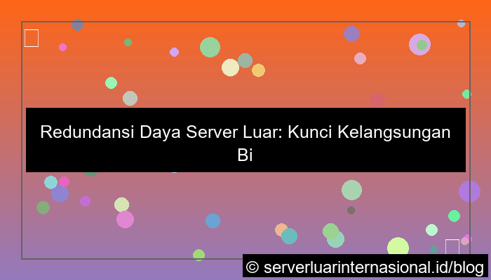 server luar power redundancy