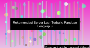 server luar rekomendasi
