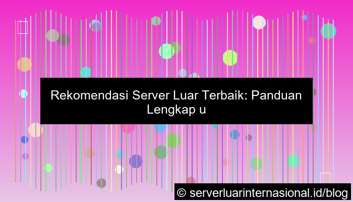 server luar rekomendasi