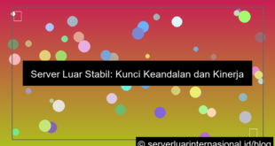 server luar stabil