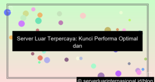 server luar terpercaya