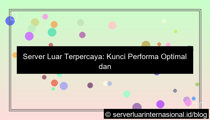 server luar terpercaya