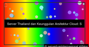 visual server thailand arsitektur cloud