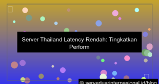 desain server thailand latency rendah