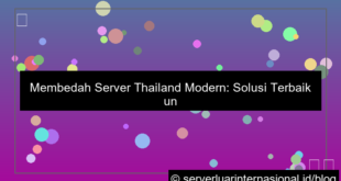 server thailand modern