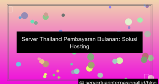 server thailand pembayaran bulanan