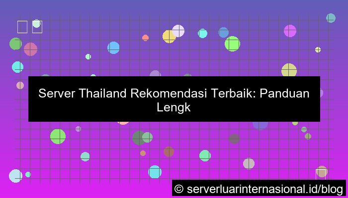 server thailand rekomendasi