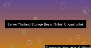 server thailand storage besar