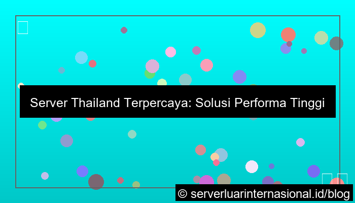 server thailand terpercaya