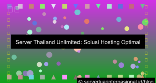 desain server thailand unlimited