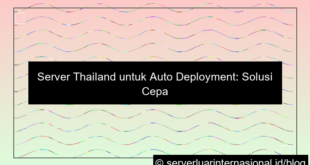 server thailand untuk auto deployment