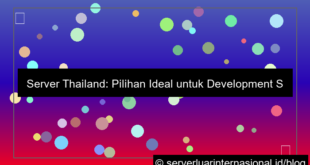 ilustrasi server thailand untuk development server