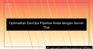 desain server thailand untuk devops pipeline