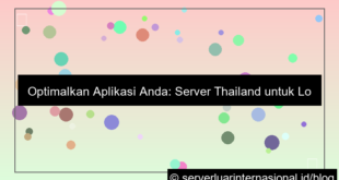 server thailand untuk load test aplikasi