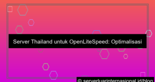 server thailand untuk openlitespeed