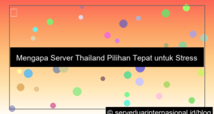 server thailand untuk stress test sistem