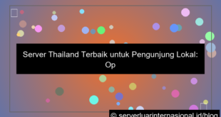 grafik server thailand untuk visitor thailand