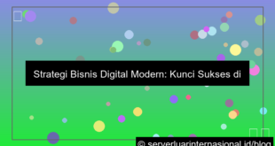 strategi bisnis digital modern