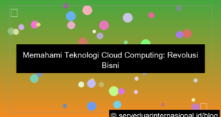 ilustrasi teknologi cloud computing