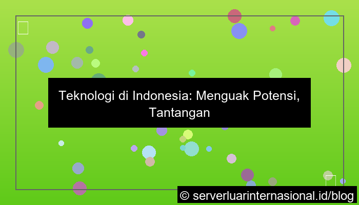 grafik teknologi di indonesia