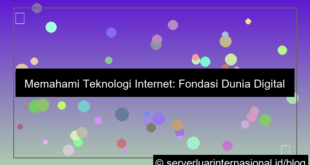 teknologi internet