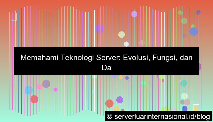 teknologi server