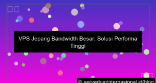 vps jepang bandwidth besar