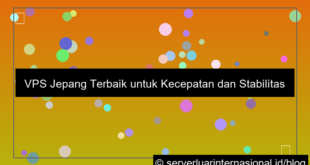 vps jepang untuk web internasional