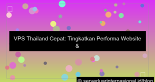 vps thailand cepat