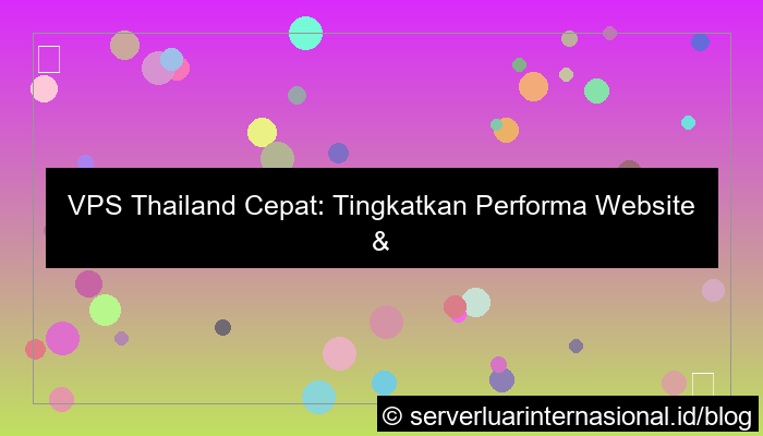 vps thailand cepat