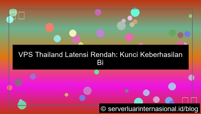 vps thailand latency asia