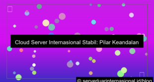 ilustrasi cloud server internasional stabil