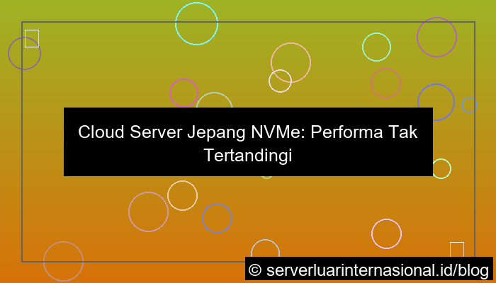 visual cloud server jepang nvme