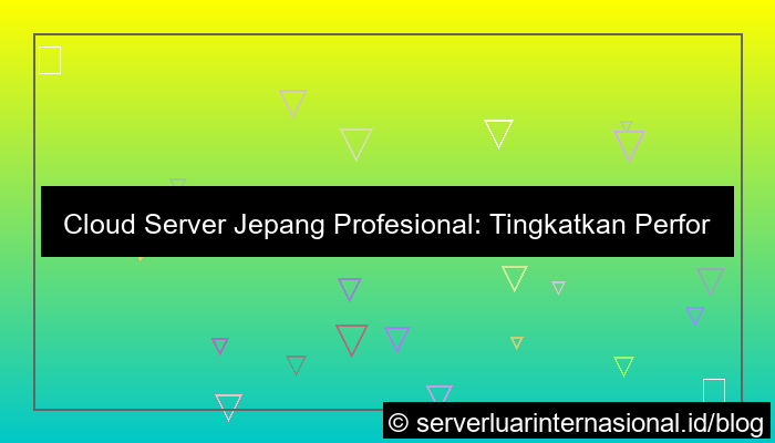desain cloud server jepang profesional