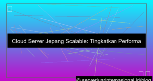 cloud server jepang scalable