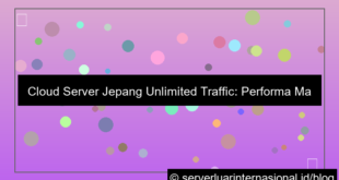 cloud server jepang unlimited traffic