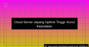 cloud server jepang uptime tinggi