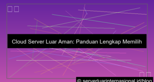 cloud server luar aman